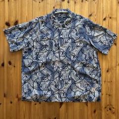 90s POLO SPORT ポロスポーツ ラルフローレン アロハ アンカー 碇