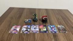 仮面ライダー まとめ売り カード6枚＋フィギュア他