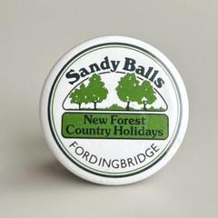 特別オファー イギリス 缶バッジ メルカリ - 木 Balls Sandy ピンズ・ピンバッジ・缶バッジ