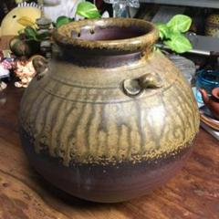 新品未使用】備前焼大壺 作家 大井逸吾