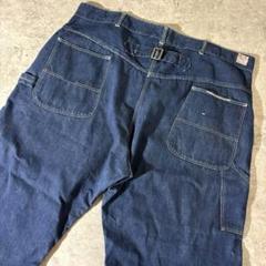 濃紺 40s 50s BIG JACK ペインターパンツ シンチバック デニム