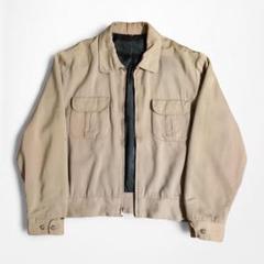40s 50s HOLMAN ギャバジン ブルゾン ジャケット Bigsize 40s 50s HOLMAN ギャバジン ブルゾン ジャケット Bigsize