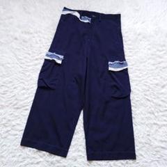 ワイズ　ヨウジヤマモト　ワイド　フリル　パンツ　ウール　シルク　ユニセックス
