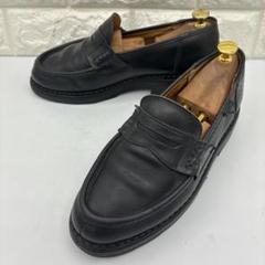 ❤良品❤パラブーツ ランス コインローファー 7 ブラック REIMS レザー