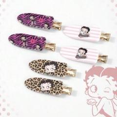 Betty Boop ベティブープ ヘアピン ピン留め 前髪クリップ 6つセット