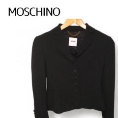 MOSCHINO レディーステーラードジャケット　ブラック　イタリア製 2025年最新】MOSCHINO レディース テーラードジャケットの人気