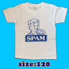 SPAM可愛いキャラクタープリント子供用Tシャツ スパム アメリカン アメカジ