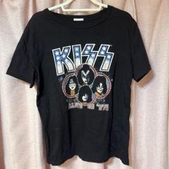 KISS キッス バンドTシャツ ロック黒 ブラック ヘビメタ XL