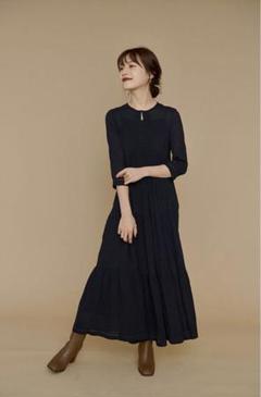 l’or ロル　Belted Pleats Dress 綺麗めワンピース 2025年最新】l'or ロル ワンピースの人気アイテム - メルカリ