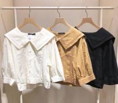 w closet セーラーカラーブラウス
