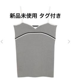 トップス melt the lady tiny line camisole Women's Camisole in faded ribbed knit | Black | Diesel