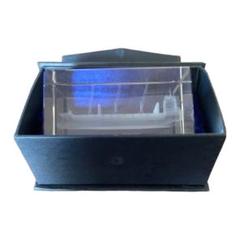 Crystalのペーパーウエイト、船柄のシェイド図柄 Crystalのペーパーウエイト、船柄のシェイド図柄 Crystalの