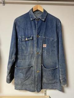 80s carhartt Michigan choreデニムカバーオール 星タグ USA製 80s Carhartt 
