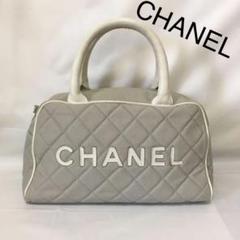 S05-07 CHANEL シャネル スポーツライン キャンバス ハンドバッグ