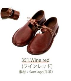 Diu Santiago 牛革 レースアップシューズ /ワインレッド サイズМ Diu Santiago 牛革 レースアップシューズ /ワインレッド サイズМ