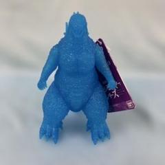 ゴジラ GODZLILLA ソフビ クリアラメメタブルー フィギュア GODZILLA(2024) クリアラメメタブルー 「ゴジラ
