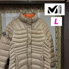 【海外限定コラボ】ミレー×プジョーダウンベージュレディー90/M　150～ 海外限定コラボ】ミレー×プジョーダウンベージュレディー90/M150～