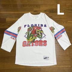 80s カナダ製 FLORIDA GATORS フットボール Tシャツ L 白 80s カナダ製 FLORIDA GATORS フットボール Tシャツ L 白 - メルカリ