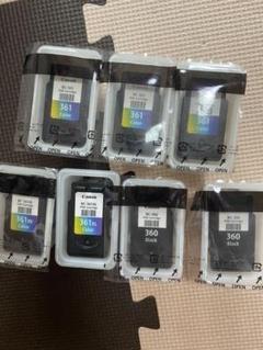 Canon BC-360 361.【使用済】インクカートリッジ