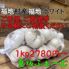 ご要望専用 元祖福地ホワイト 夏坂ふぁーむ 土付き 乾燥にんにく