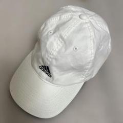 adidas ホワイト レディースキャップ