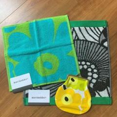 marimekko タオルハンカチ&ポーチ