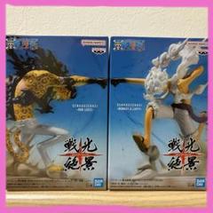 ワンピースフィギュアまとめ売り　ルフィ・ロー・ロブ・ルッチ・ヤマト８体セット 中古】【未開封】【セット】ワンピース 戦光絶景 ルフィ&ロブ