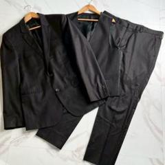 極美品⭐️ヒューゴボス グアベロ 3ピーススーツ ウール ブラック 50サイズ