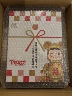 BE@RBRICK 達磨 ペコちゃん 金メッキ 100% & 400%のサムネイル