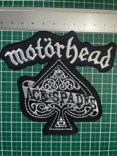 刺繍アイロンワッペン★motor head★エースオブスペーズ