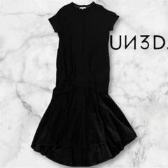 新品未使用✨UN3D. ノースリーブカットレイヤードワンピース