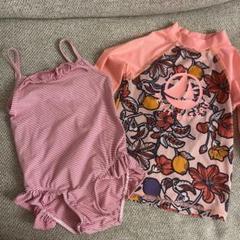 プチバトーPETITBATEAU水着&ラッシュガードセット