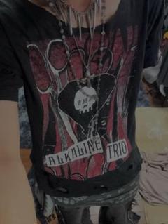alkaline trio希少　リメイク　Tシャツ　グランジ　パンク　y2jk