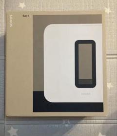 【新品　未使用　未開封】SONOS Sub 4 ホワイト Sonos Sub 4 Wireless Subwoofer - White | P.C. Richard & Son
