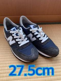 New Balance M990 27.5cm ネイビー
