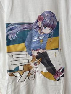 ニーハイ　ニーソ　Tシャツ　アニメ　漫画　少女　中古　美品のサムネイル