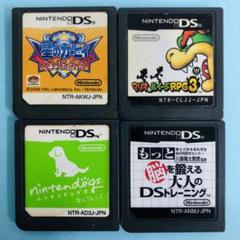 DS 星のカービィ参上！ドロッチェ団 マリオ＆ルイージRPG3 他全4枚セット