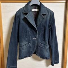 セール】 デニムライクブルゾン （Gジャン・デニムジャケット