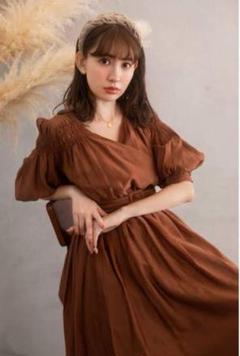 2025年最新】airy volume sleeve dress herliptoの人気アイテム