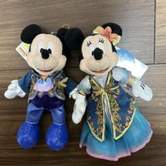 新品ディズニーシーファンタジースプリングスぬいぐるみバッジ