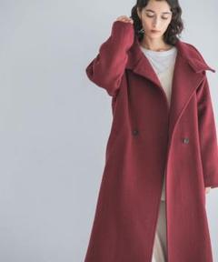 新品タグ付き アパートバイローリーズ CASHEEP スタンドコート ボルドー 新品タグ付き アパートバイローリーズ CASHEEP スタンドコート