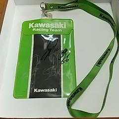 中野真矢選手 カワサキ チケットホルダー