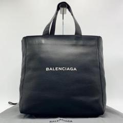 BALENCIAGA East-West トートバッグ オールレザー ブラック