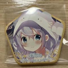 ごちうさ ご注文はうさぎですか？ チノ 缶バッジ 五角形缶バッジ ポポロン