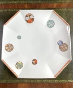 深川製磁 紫陽花図 陶器プレート