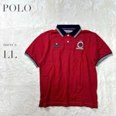 【POLO 】ポロシャツ 刺繍 ゴルフ ヴィンテージ XL 大きめ カジュアル