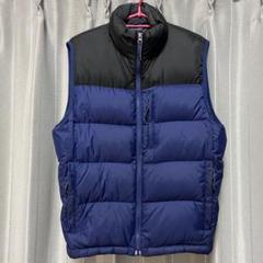 LL BEAN キルティングダウンベスト ネイビー
