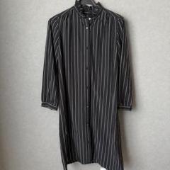 A.P.C. ストライプ ロングシャツワンピース 36