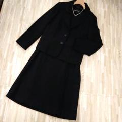 新品同様　東京ソワールブラック　ワンピーススーツ　11号　冠婚葬祭　葬式　礼服