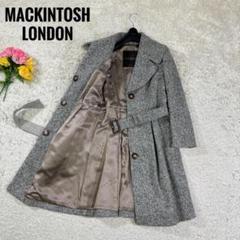 マッキントッシュ ロンドンヘリンボーンツイードイギリス製生地